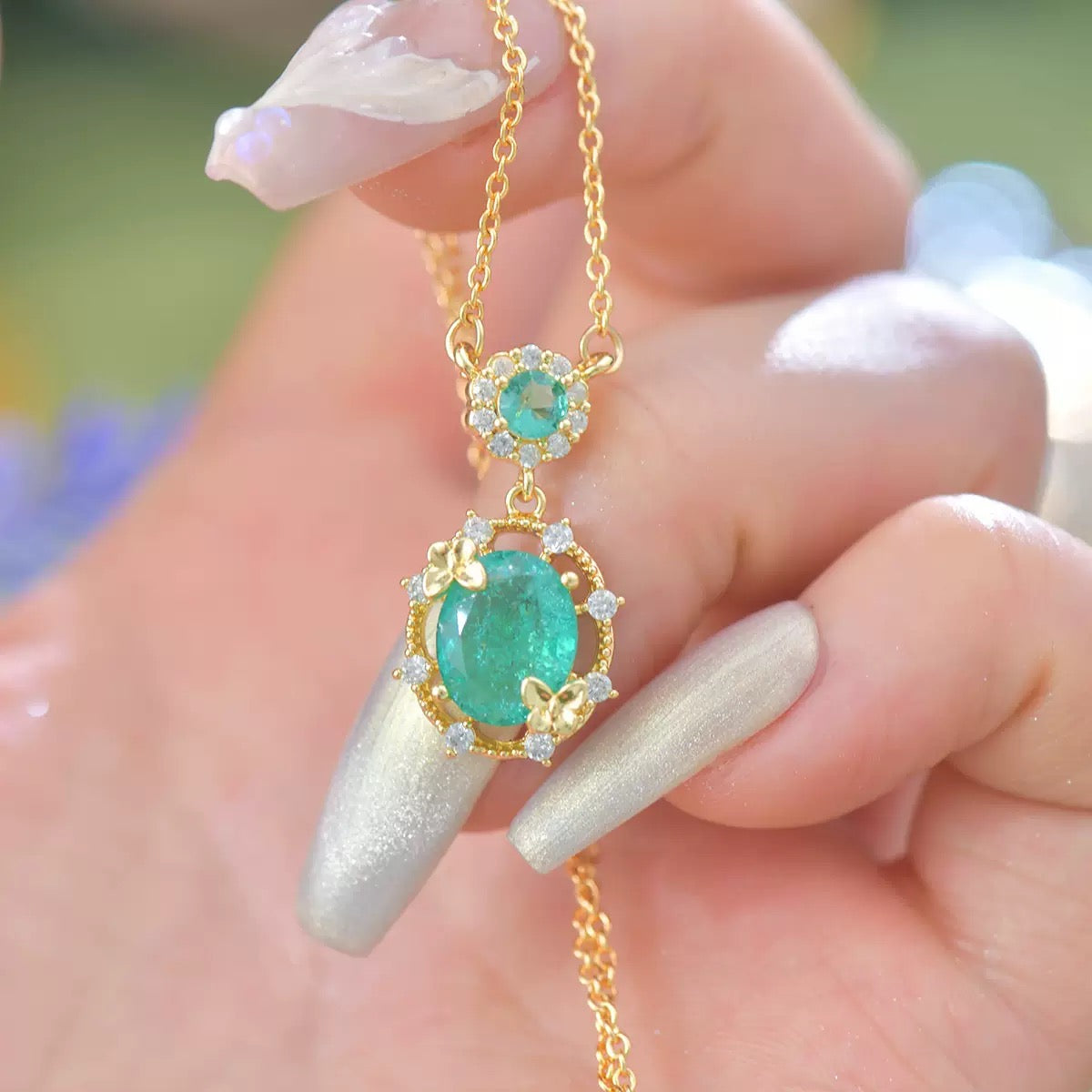 Turquoise Royal Style Jewelry Set