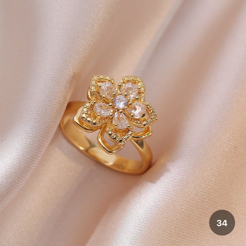 Golden Spinner Ring