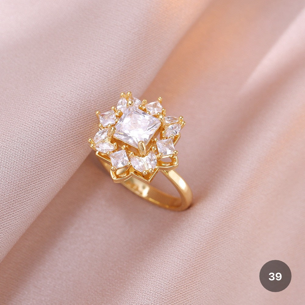 Golden Spinner Ring