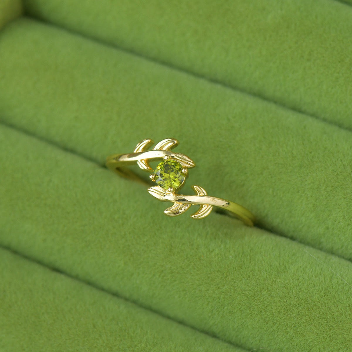 Green leaf Style Jewelry Set