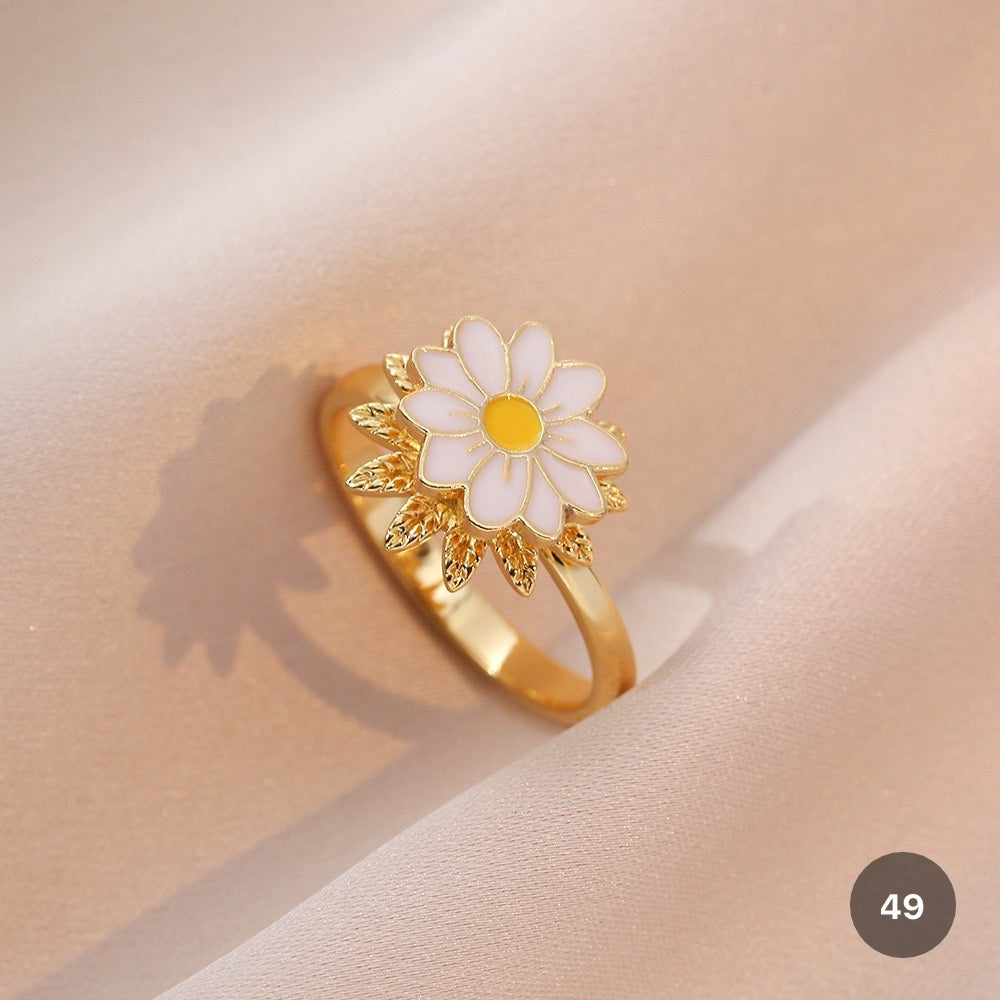 Golden Spinner Ring