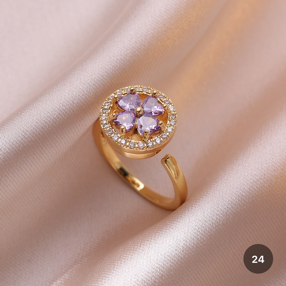 Golden Spinner Ring