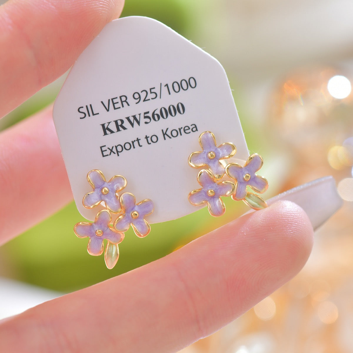 Dainty Flower Earring