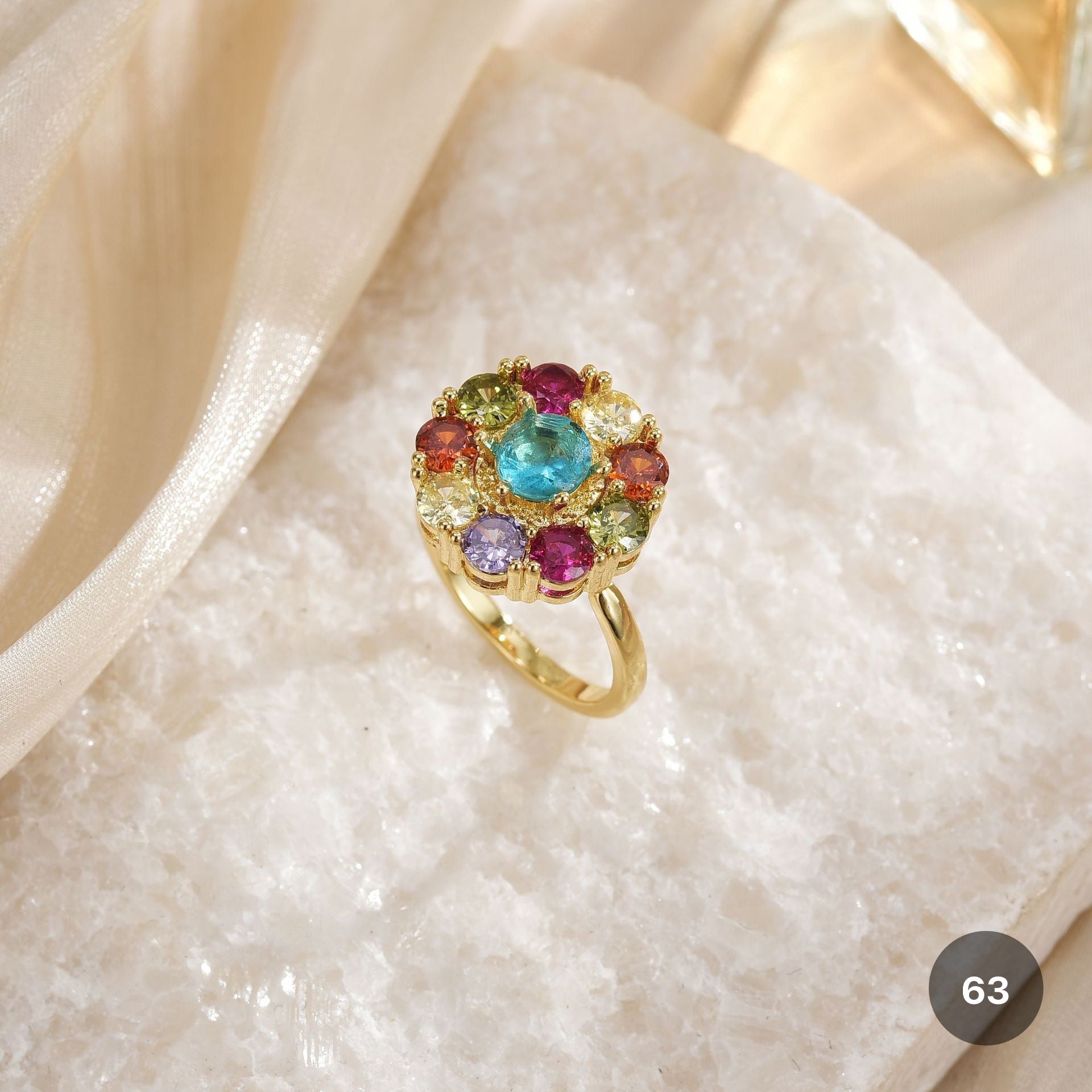 Golden Spinner Ring