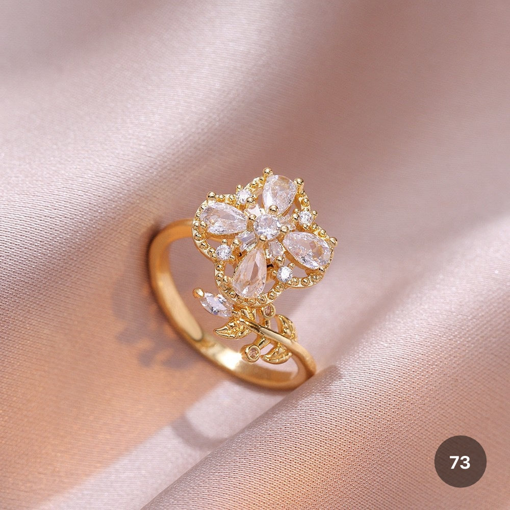 Golden Spinner Ring