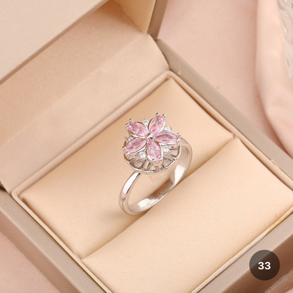 Silver Spinner Ring