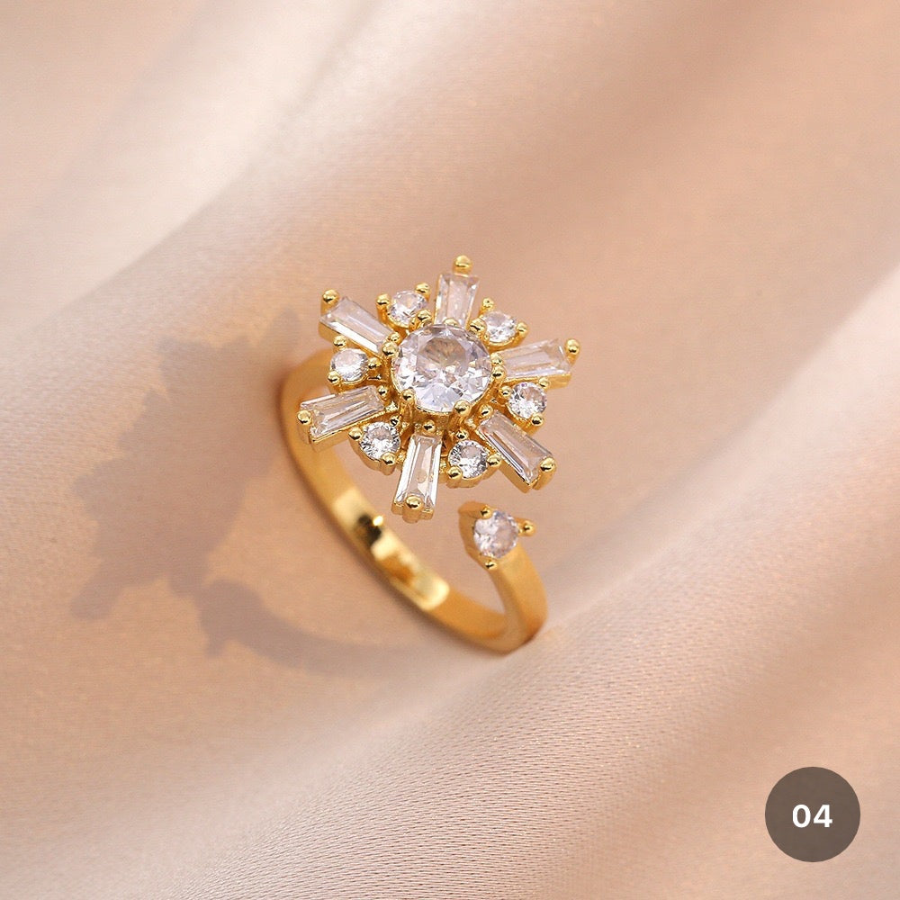 Golden Spinner Ring