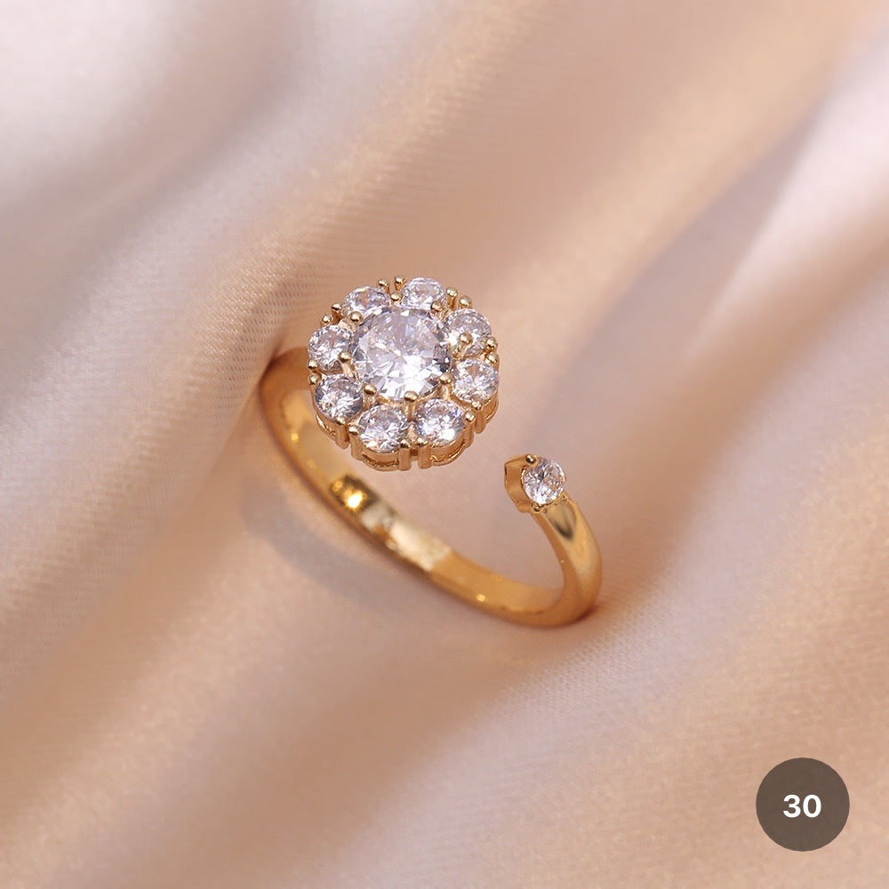 Golden Spinner Ring