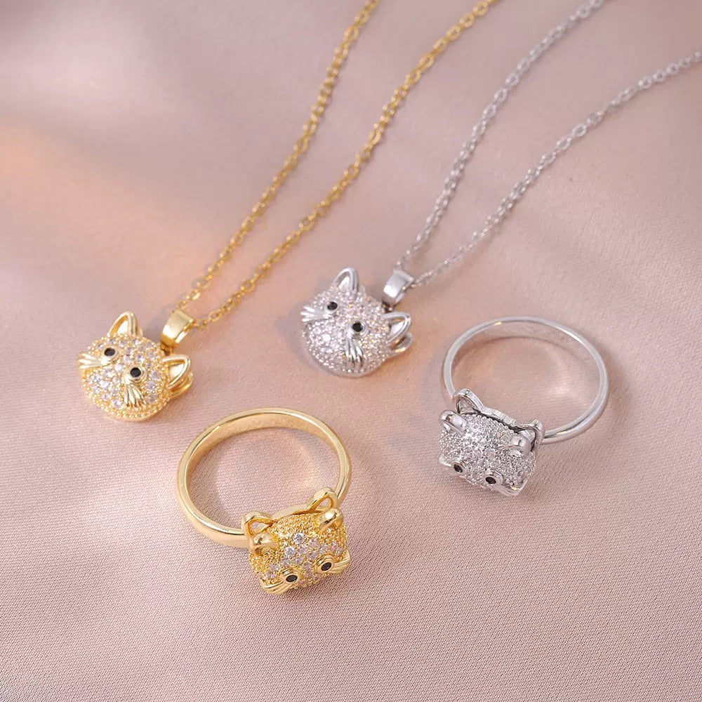 Cute Cat Spinner Set