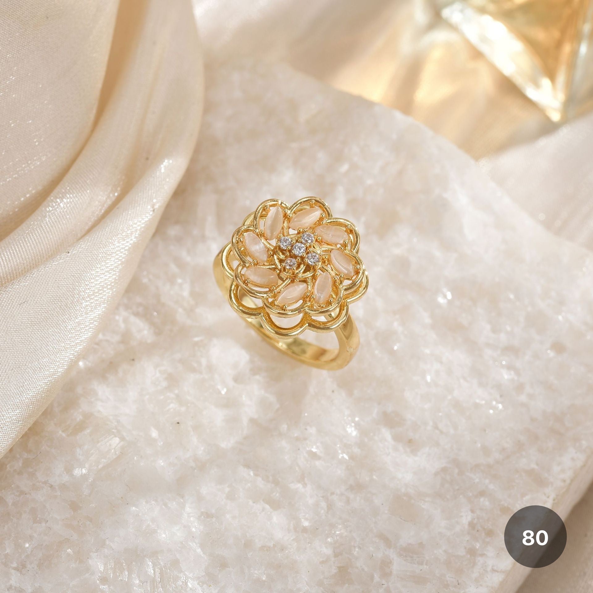 Golden Spinner Ring