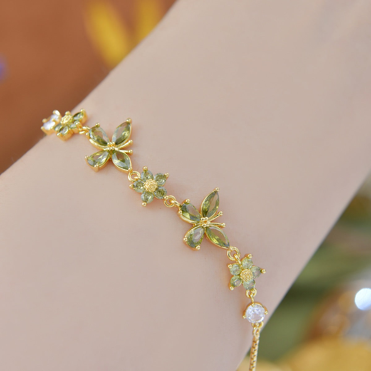 Dainty Butterfly Bracelet