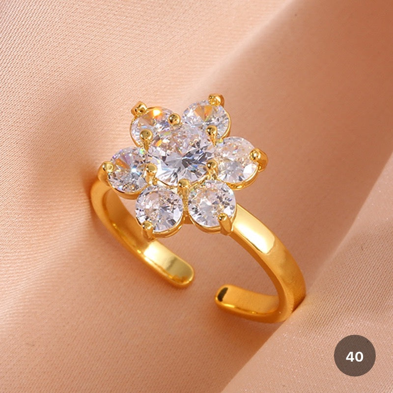 Golden Spinner Ring