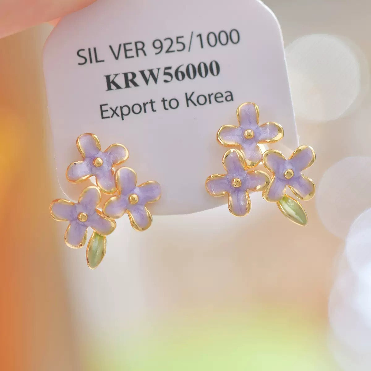 Dainty Flower Earring