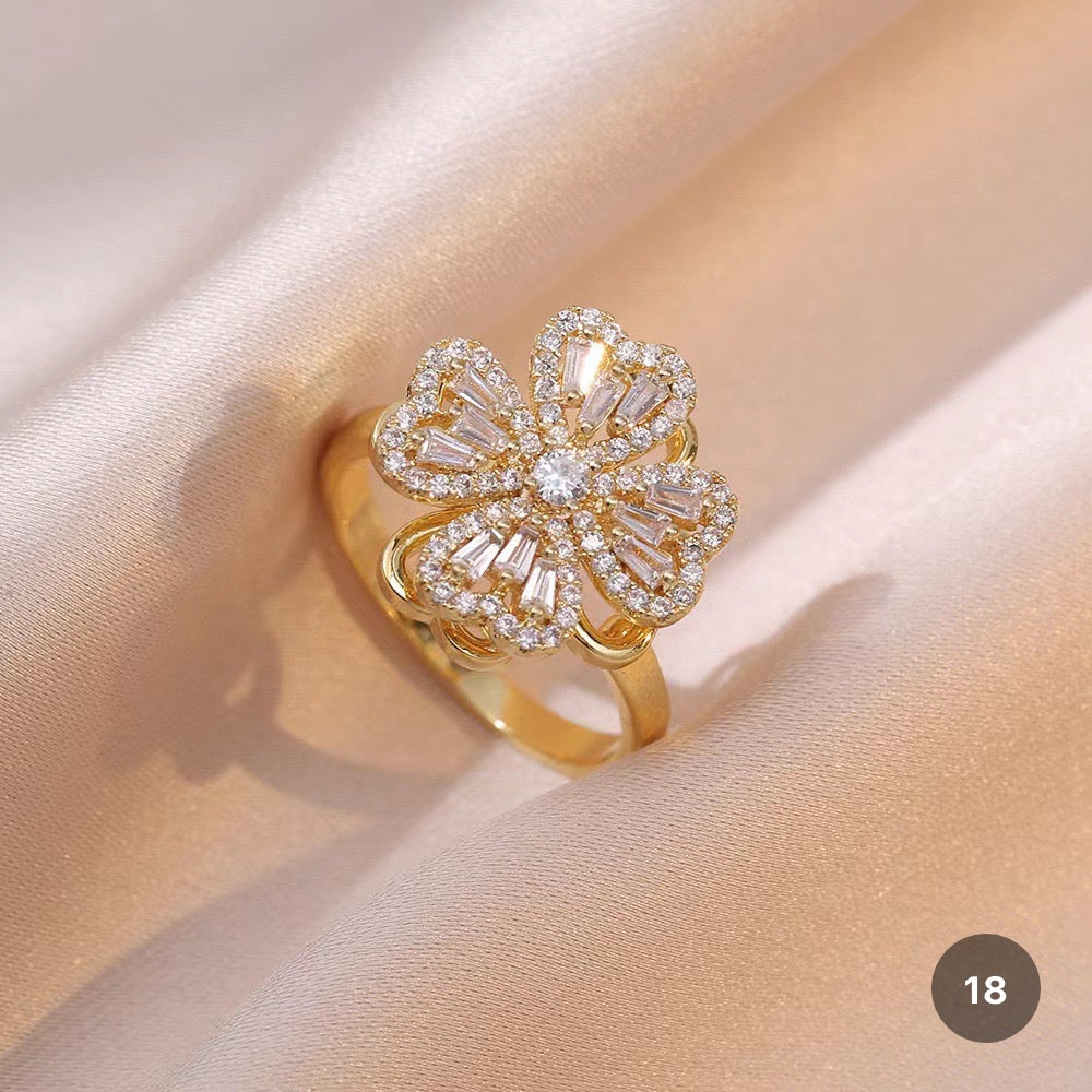Golden Spinner Ring