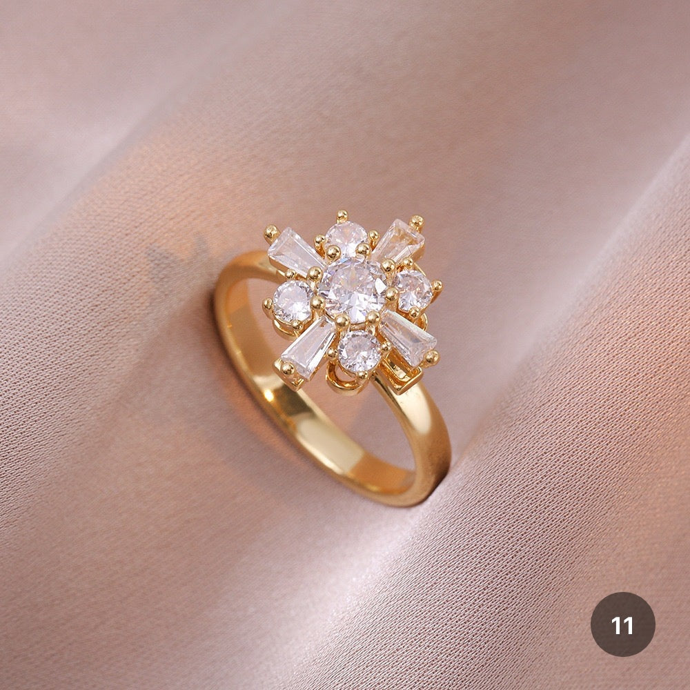 Golden Spinner Ring