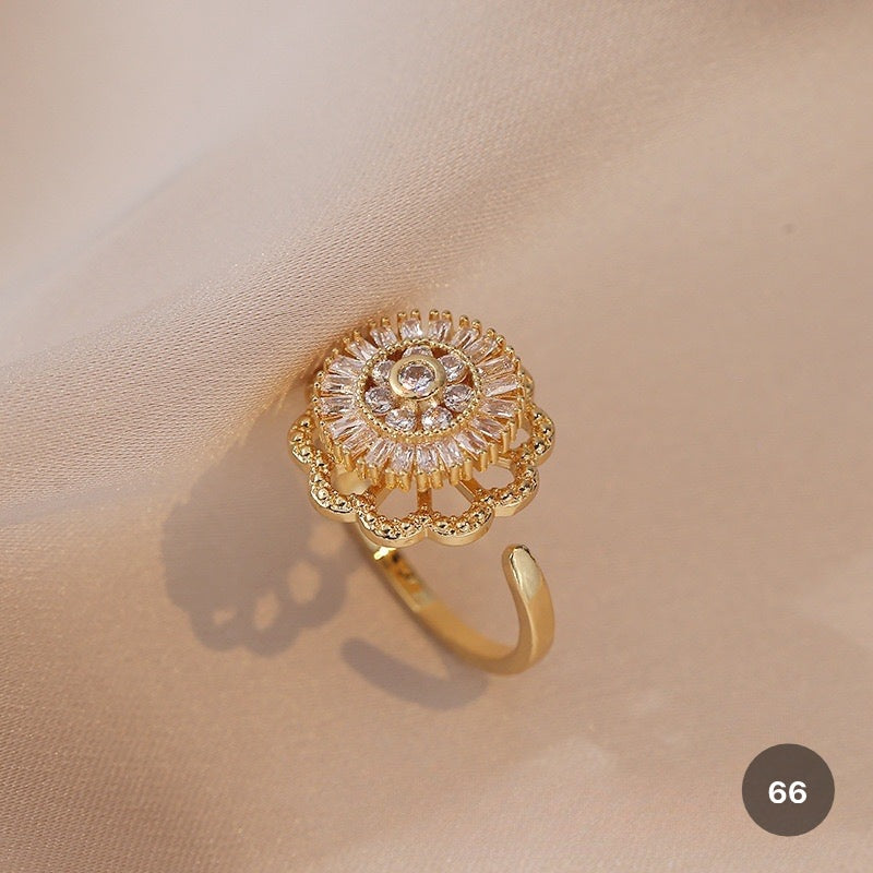 Golden Spinner Ring