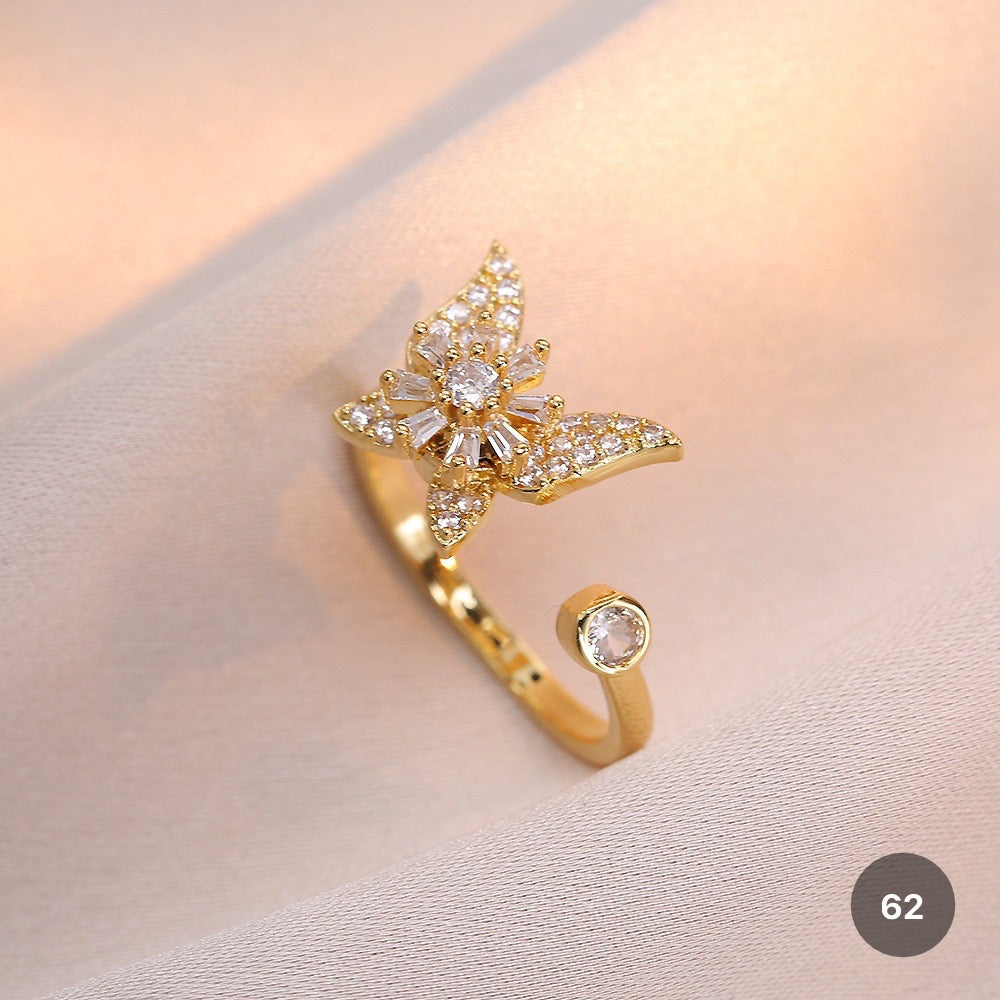 Golden Spinner Ring