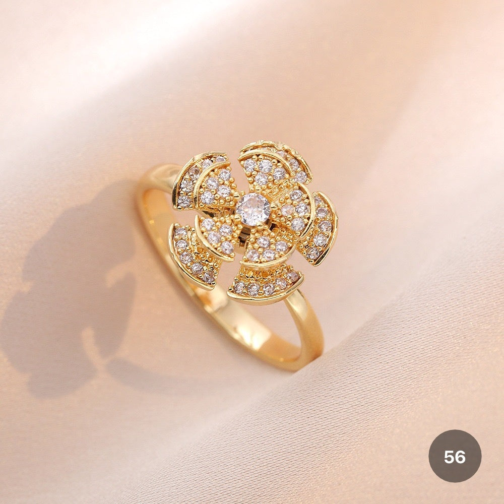 Golden Spinner Ring