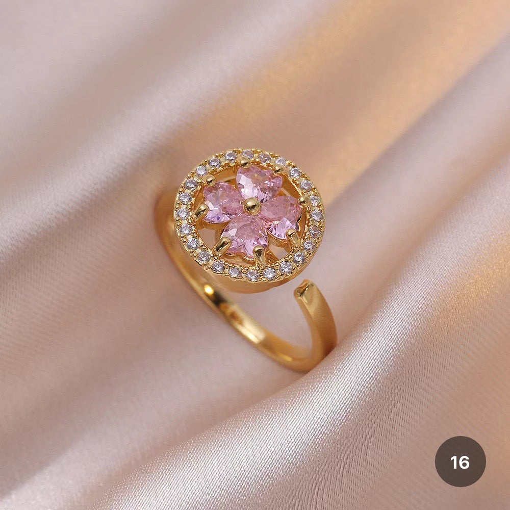 Golden Spinner Ring