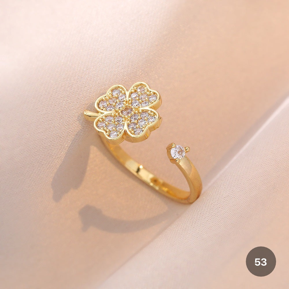 Golden Spinner Ring