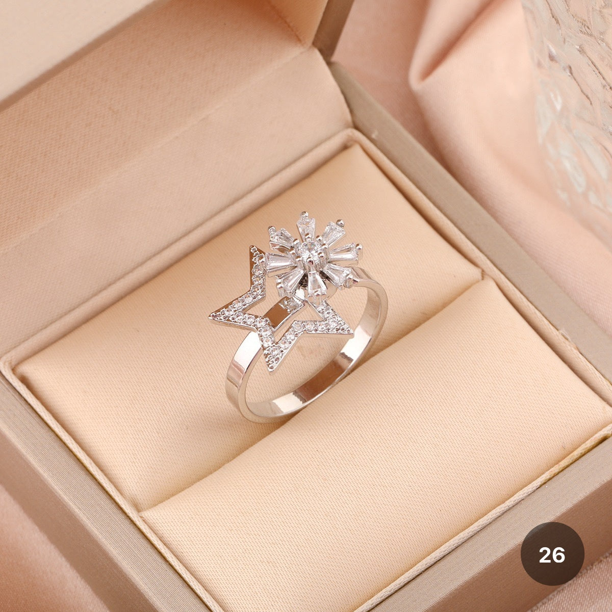 Silver Spinner Ring