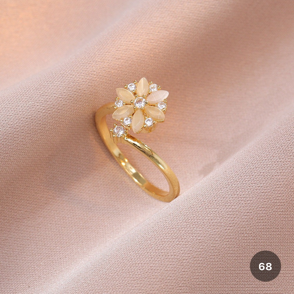 Golden Spinner Ring