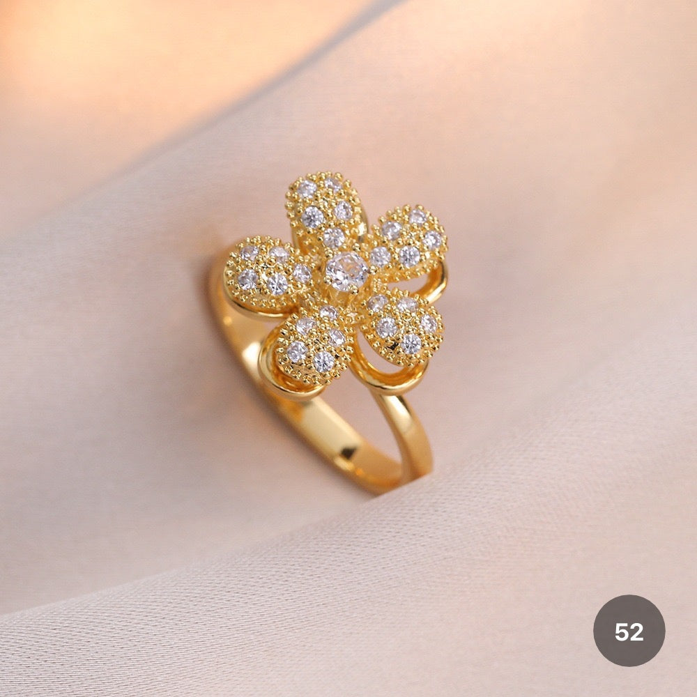 Golden Spinner Ring