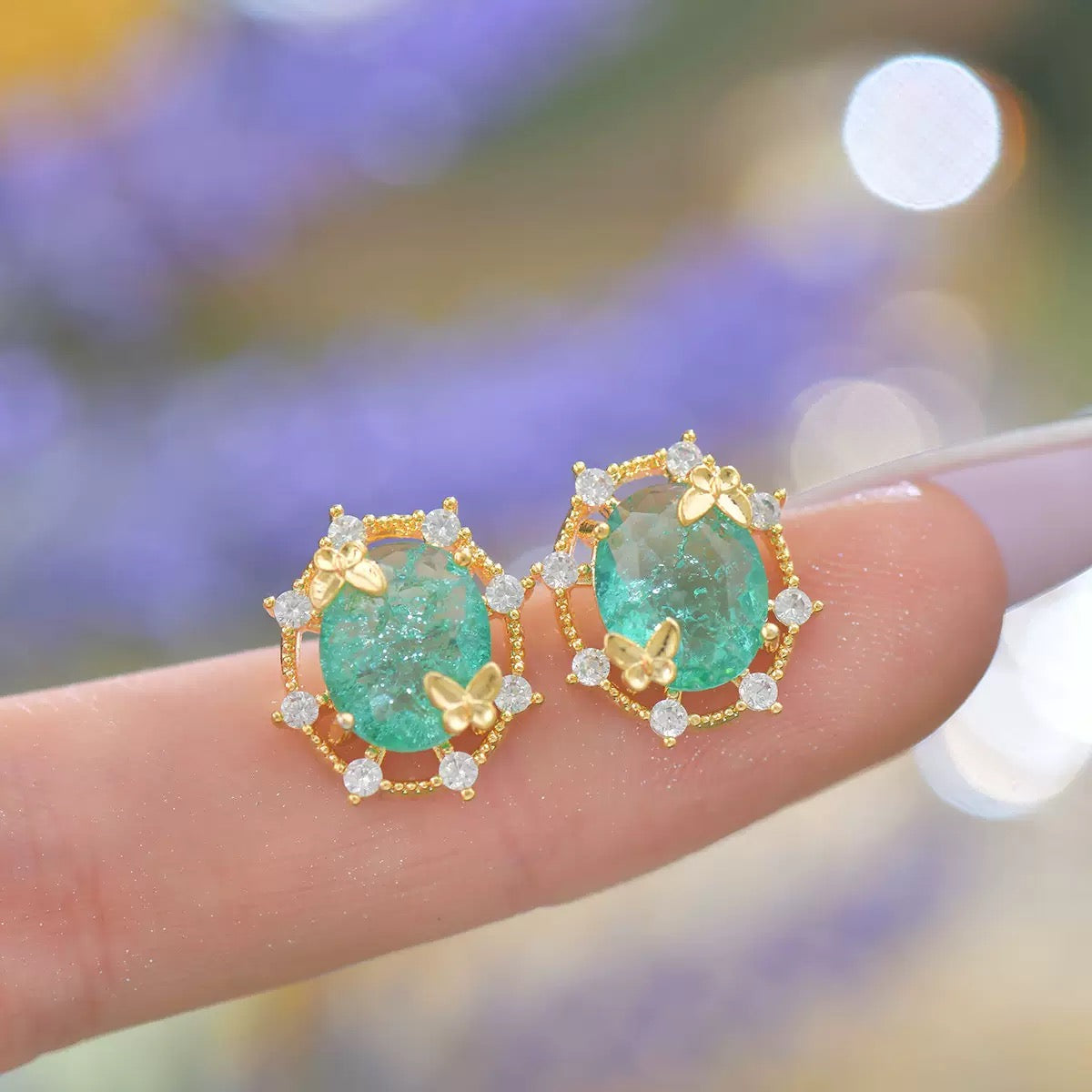 Turquoise Royal Style Jewelry Set