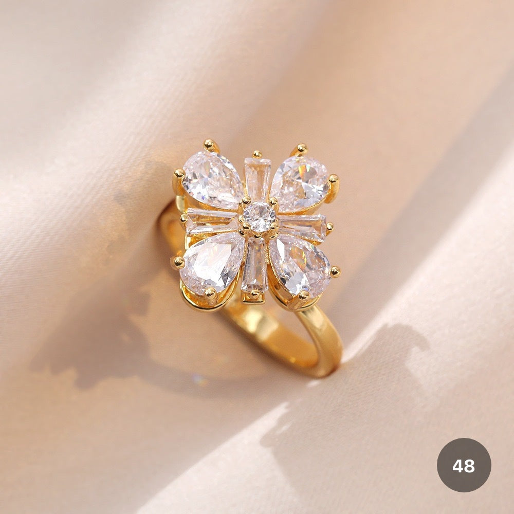 Golden Spinner Ring