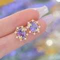 Purple Royal style Jewelry Set