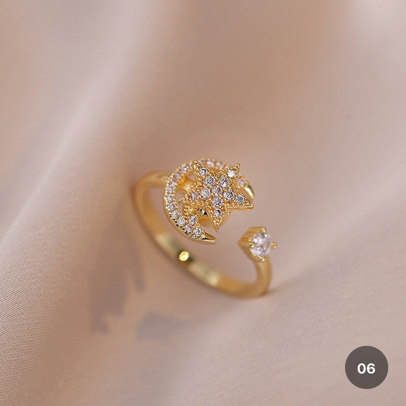 Golden Spinner Ring