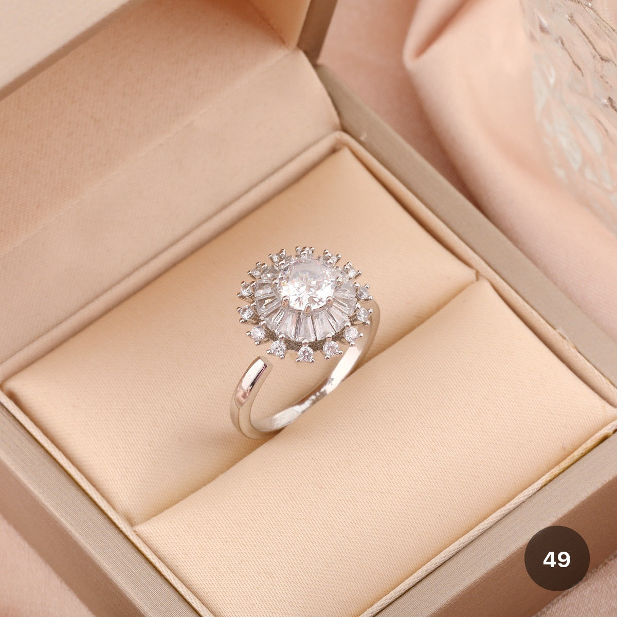 Silver Spinner Ring