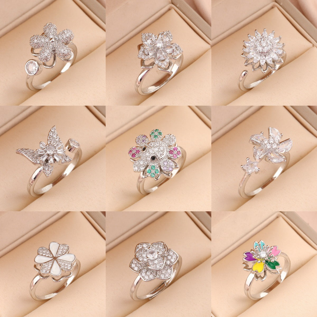 Silver Spinner Ring