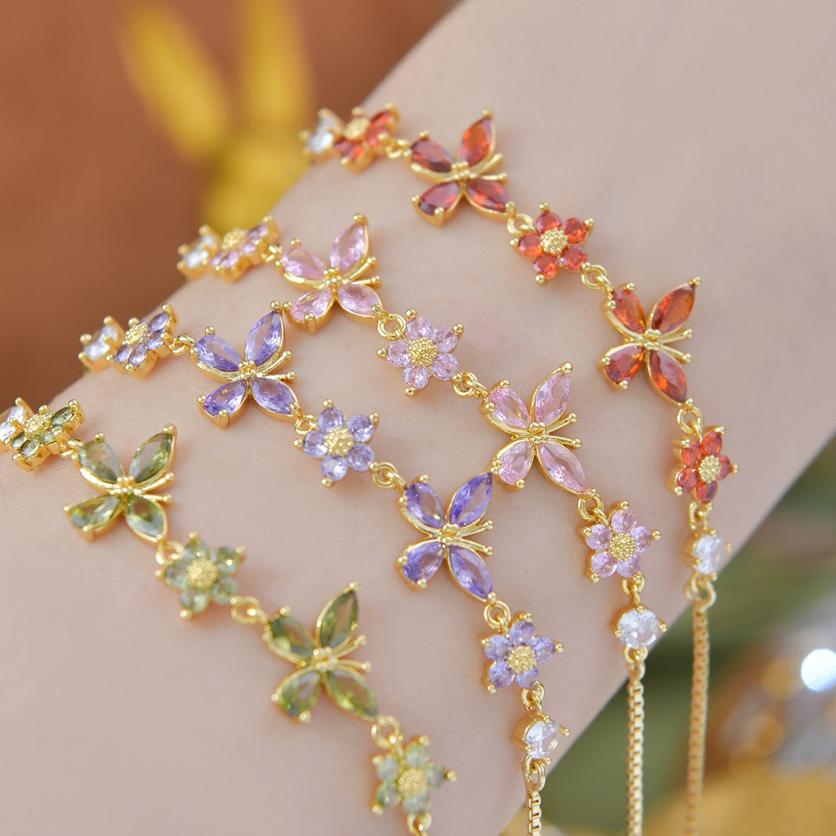 Dainty Butterfly Bracelet