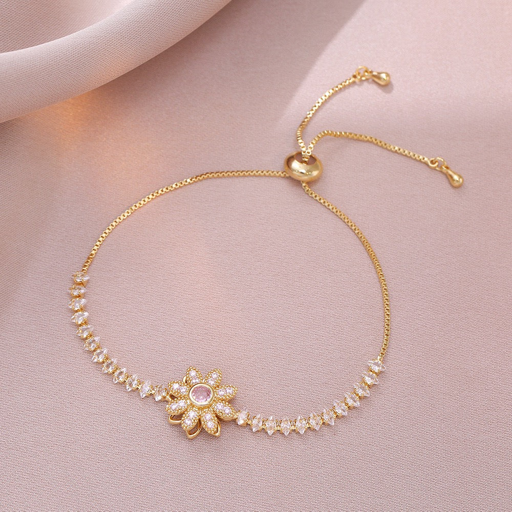 Pink Daisy Spinner Set
