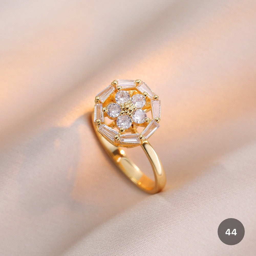 Golden Spinner Ring