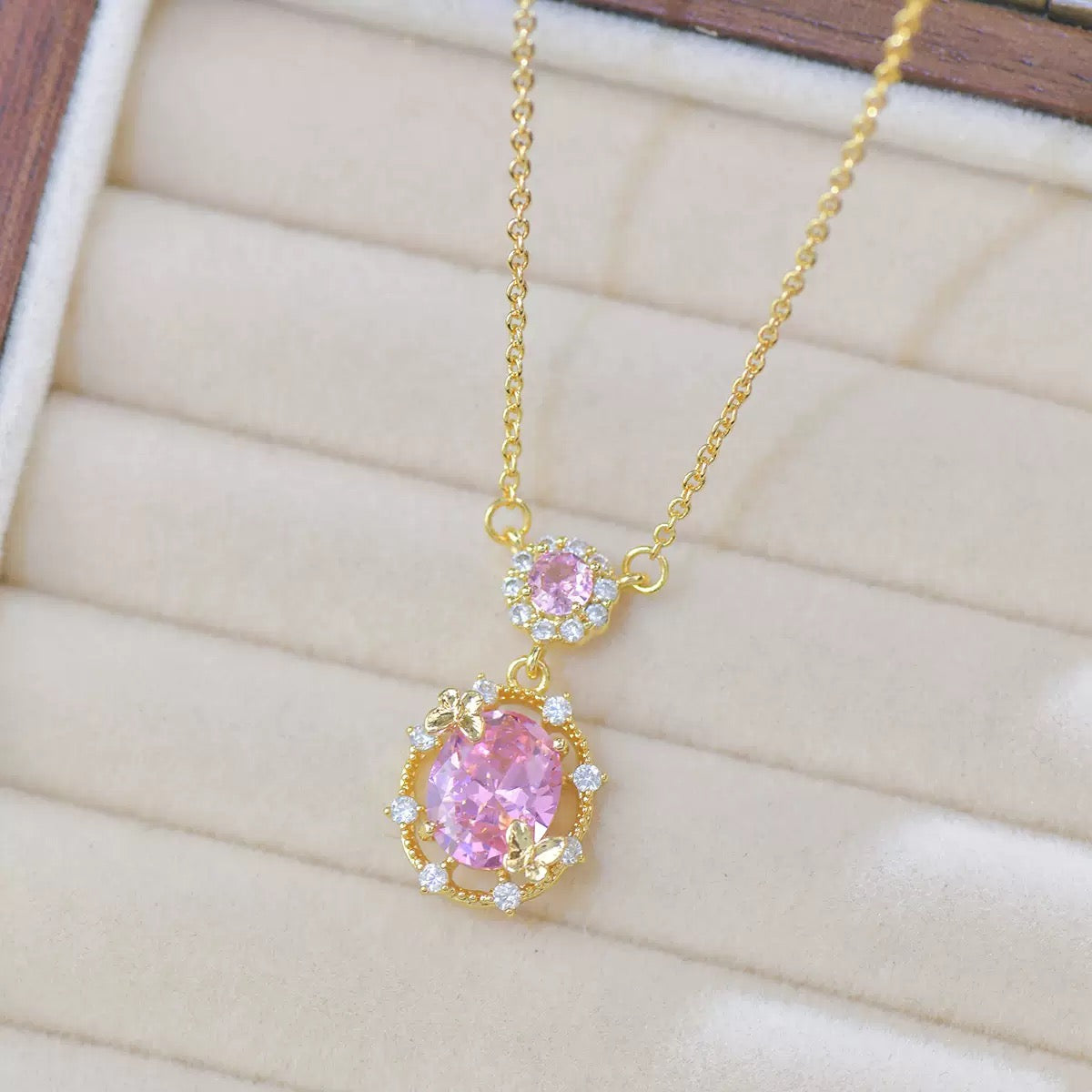 Pink Royal Style Jewelry Set