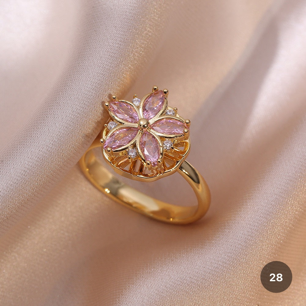 Golden Spinner Ring