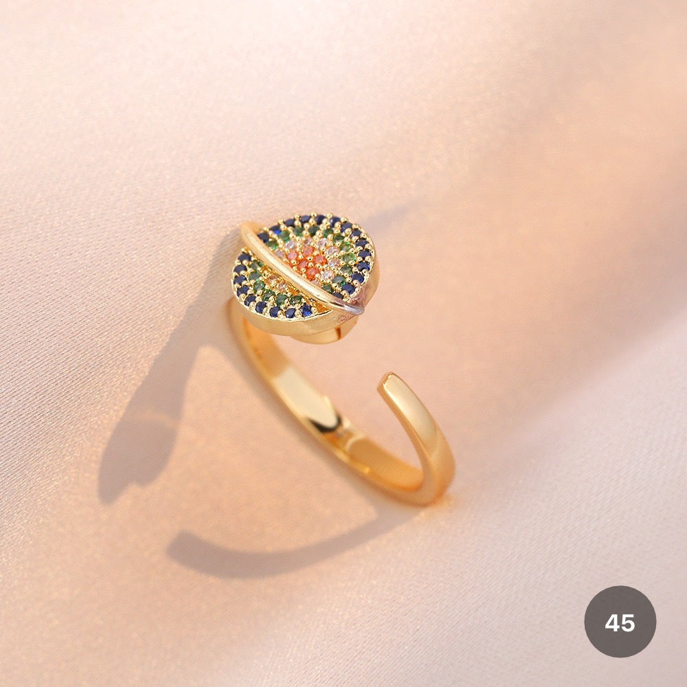 Golden Spinner Ring