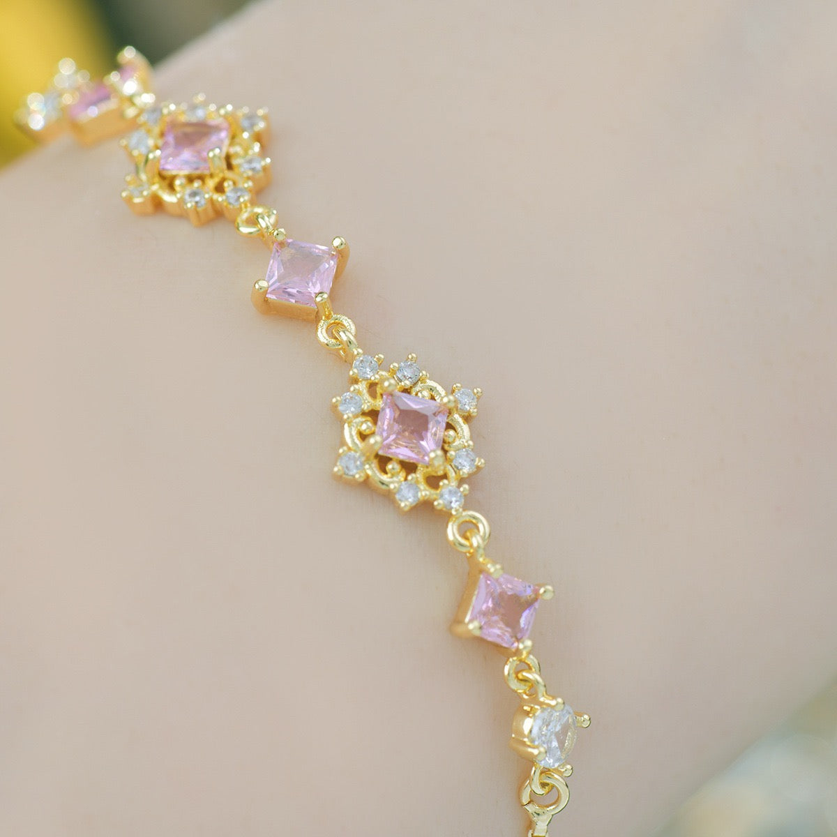 Shiny Diamond Bracelet