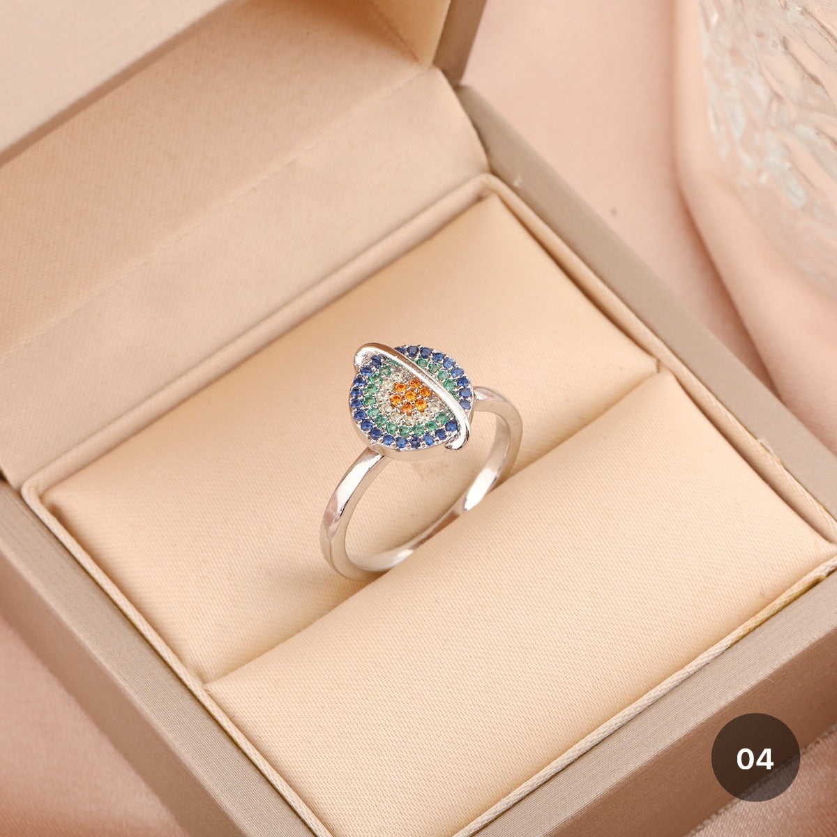 Silver Spinner Ring