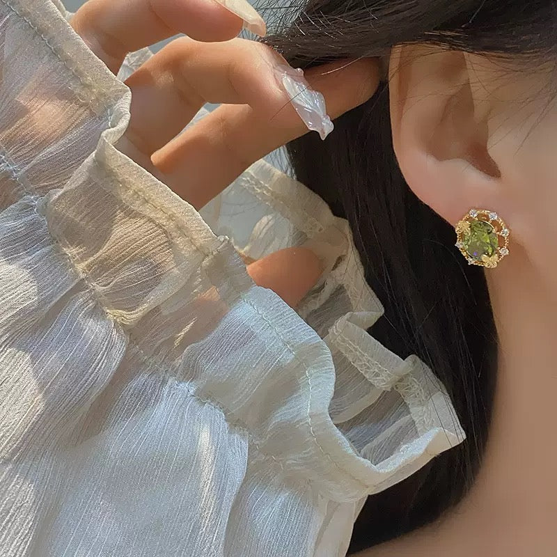 Green Royal Style Jewelry Set