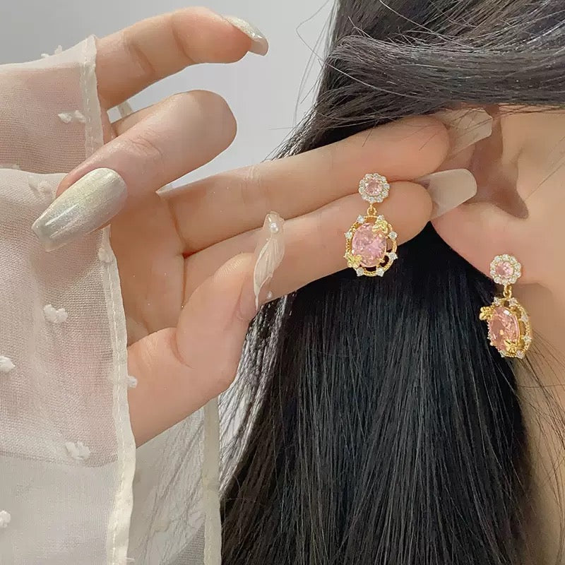 Pink Royal Style Jewelry Set