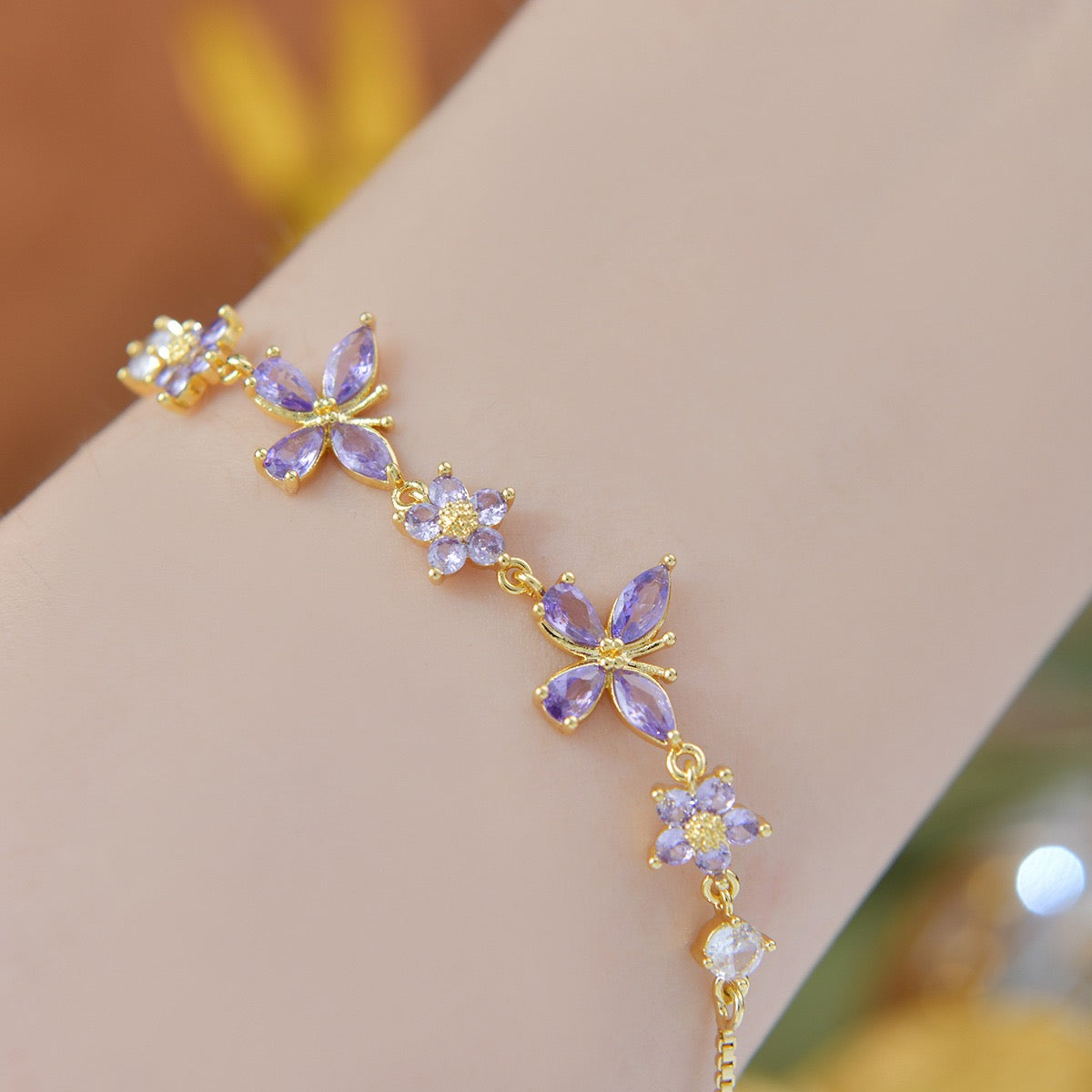 Dainty Butterfly Bracelet