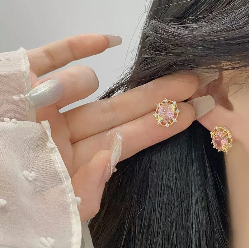 Pink Royal Style Jewelry Set