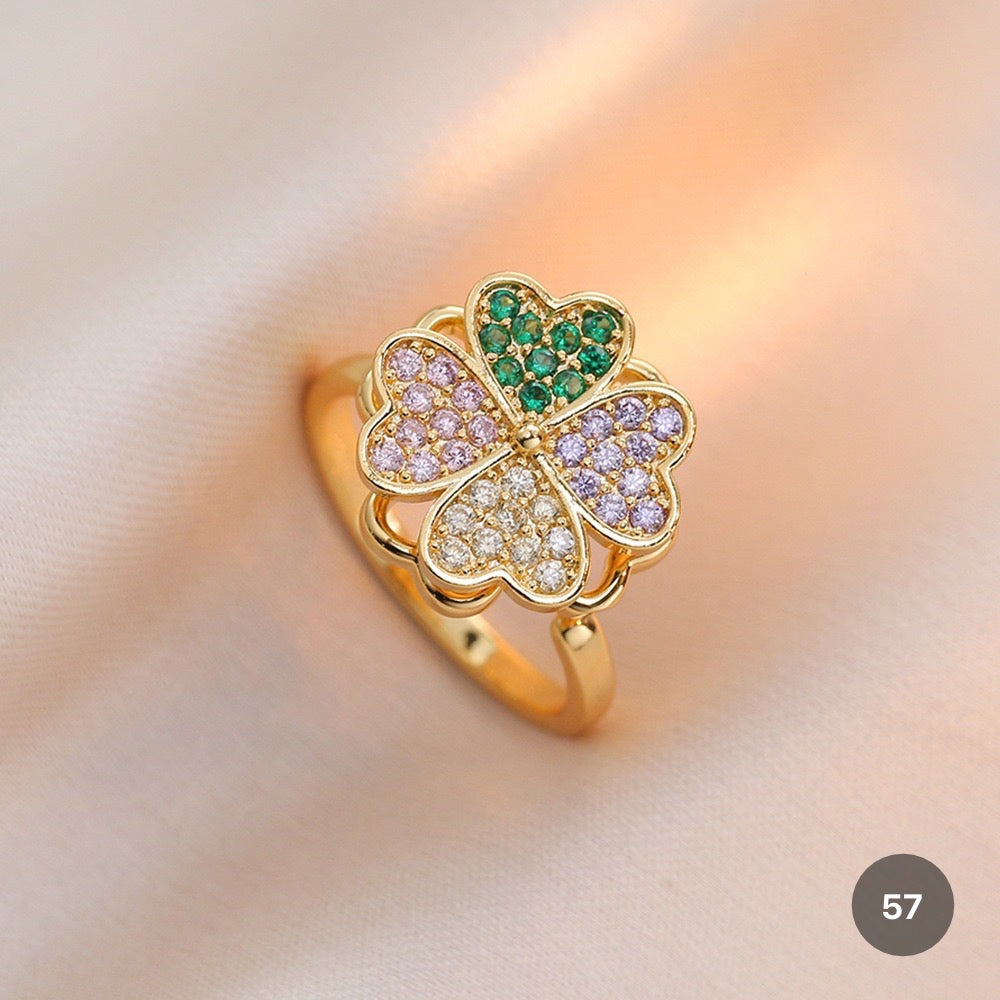 Golden Spinner Ring