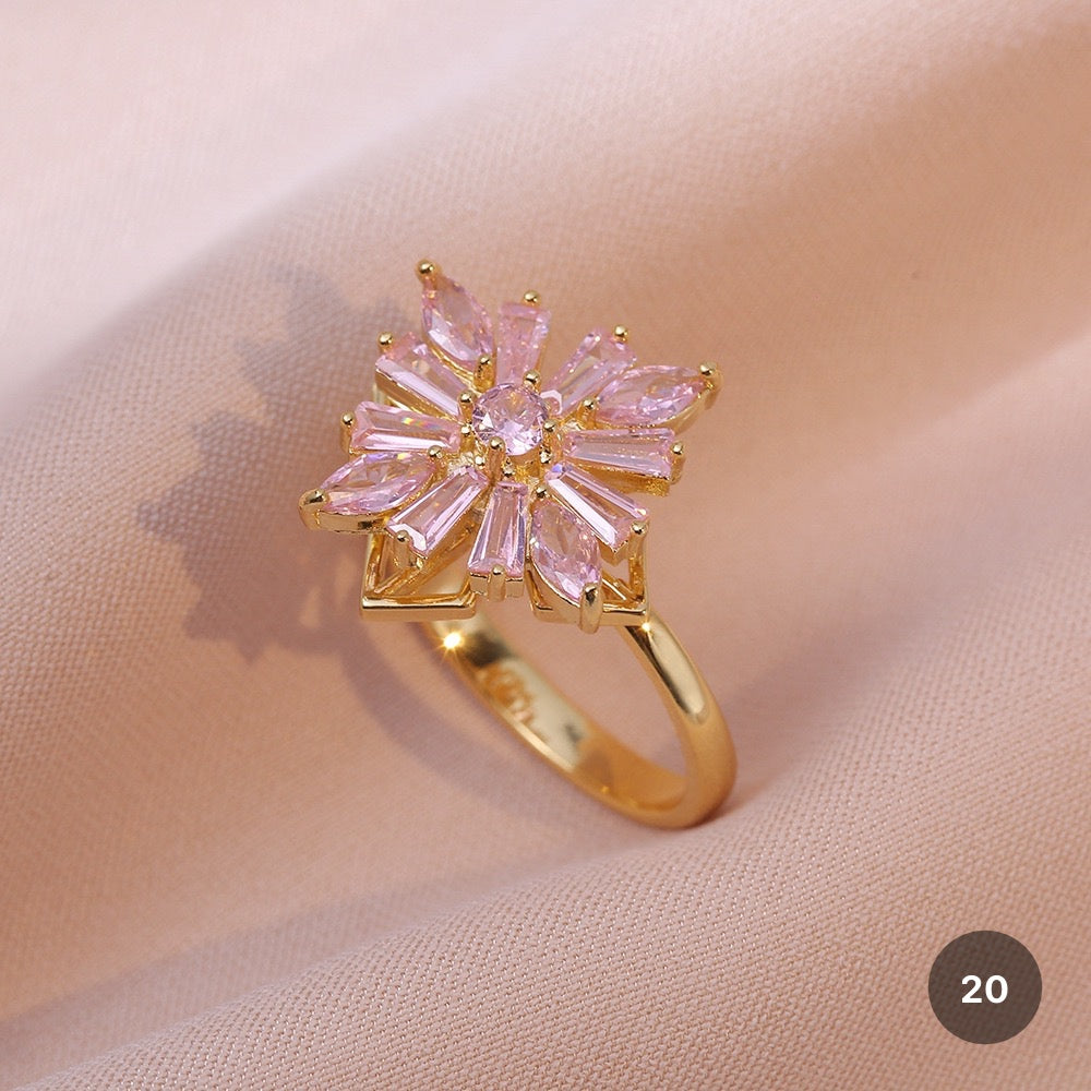 Golden Spinner Ring