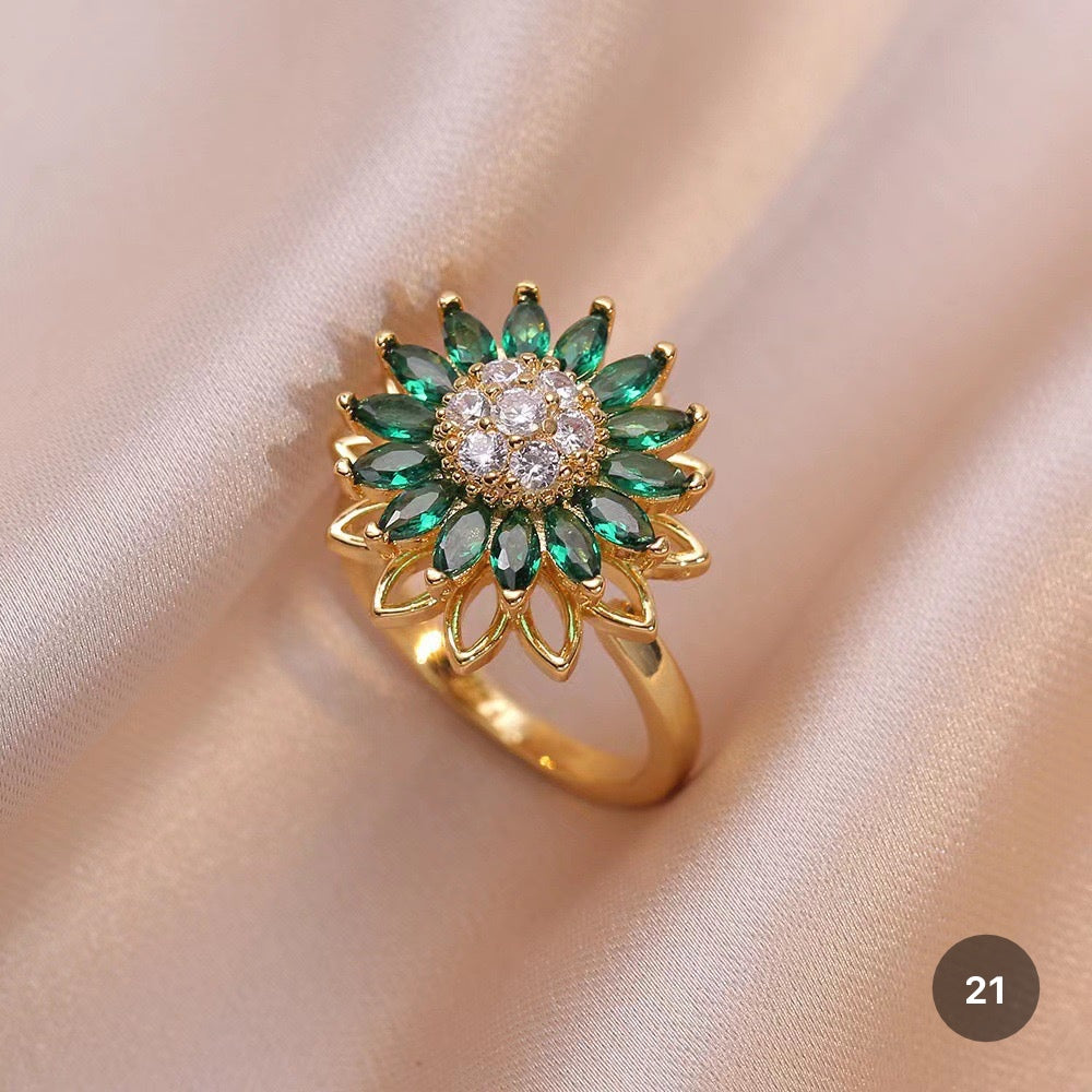 Golden Spinner Ring