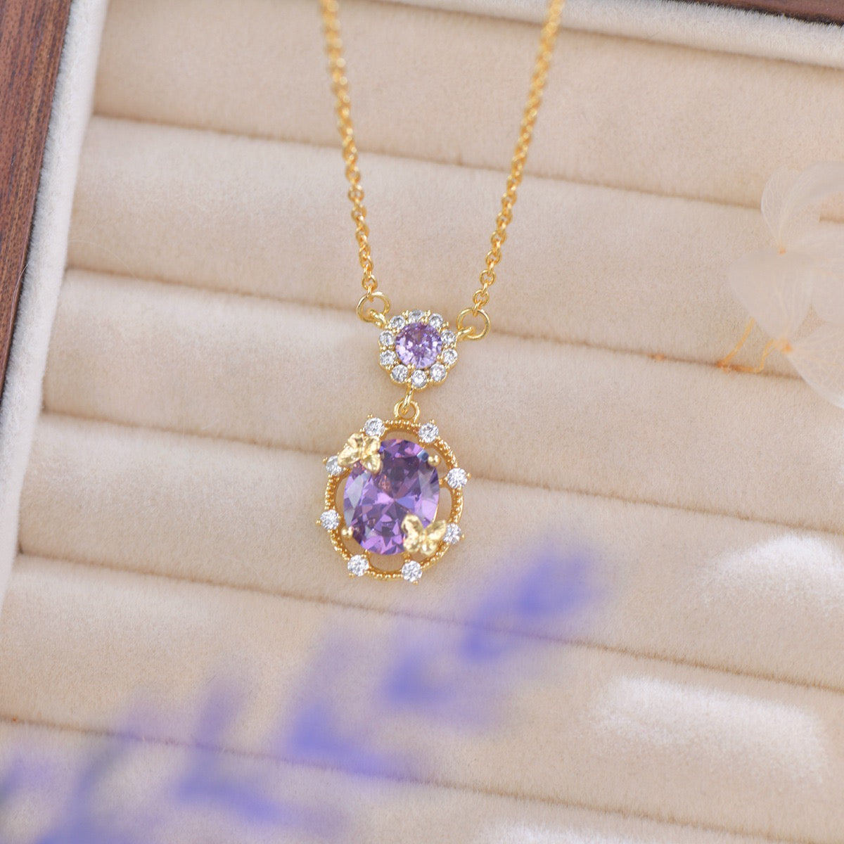 Purple Royal style Jewelry Set