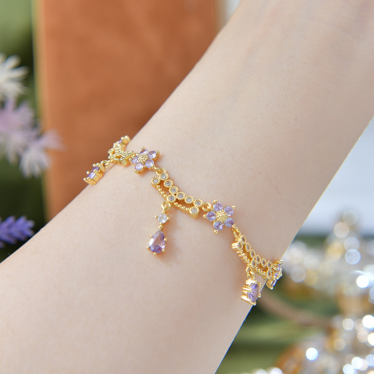 Royal Flower Bracelet